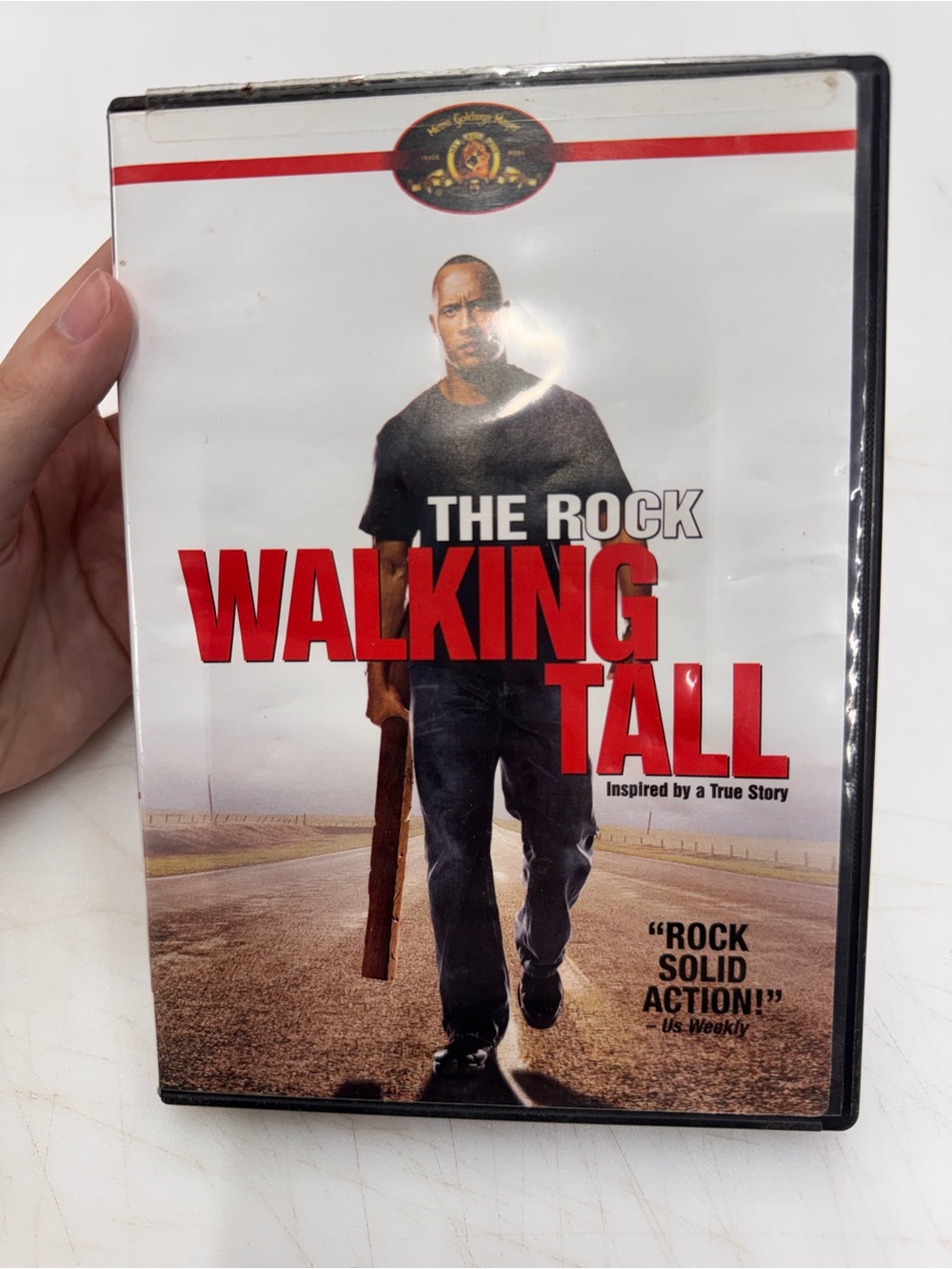 Walking Tall (DVD, 2004) Dwayne Johnson - The Rock Movie Disc Tested